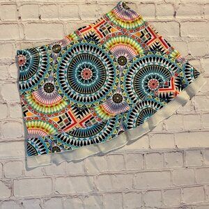 NWT Sofibella Girl's Ruffle Skort- Medallion 4614-MDP